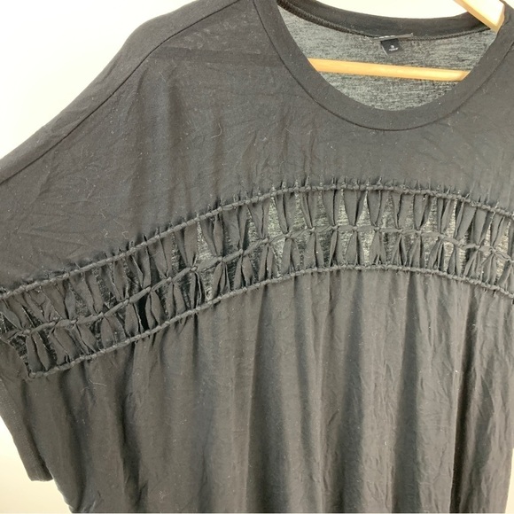 Torrid Knit Jersey Crew Neck Front Cutout Jersey Tee Plus 3X - Picture 6 of 10